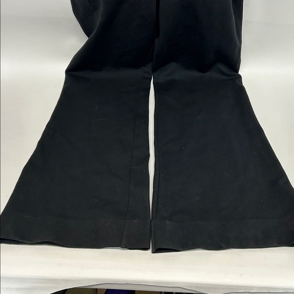 SPANX Black Zippered Garment perfect sleeveless jumpsuit wide legged bottoms - Picture 9 of 12